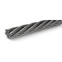 Ståltau i rustfritt stål dia 1-8mm 1.4406 V4A 5-250 meter 7x7 og 7x19 ståltau