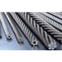 Rustfritt ståltråd 1-8mm V4A 1.4401 316 7x7 og 7x19 ståltau 5-250 meter