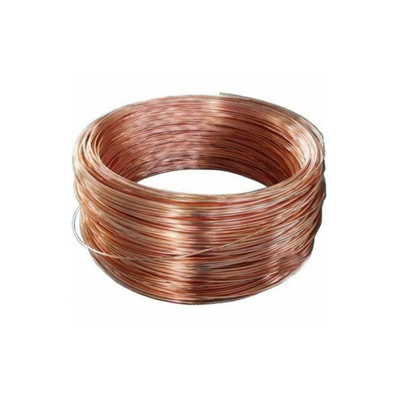 Kobbertrådemne Ø0,1-5mm Cu-ETP uten lakk Ubelagt Cu håndverkstråd 2-750 meter Evek GmbH - 1