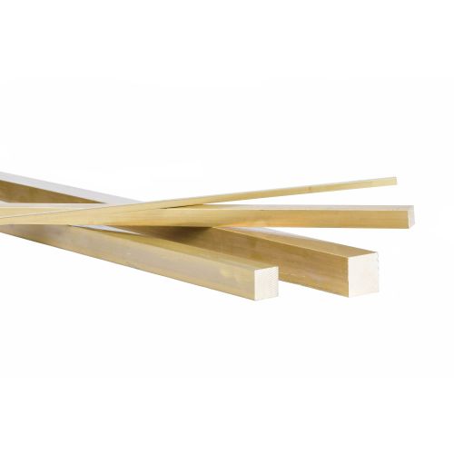 messing ms58 square 4x4mm – 20x20mm solid materiale '2.0401