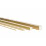 messing ms58 square 4x4mm – 20x20mm solid materiale '2.0401