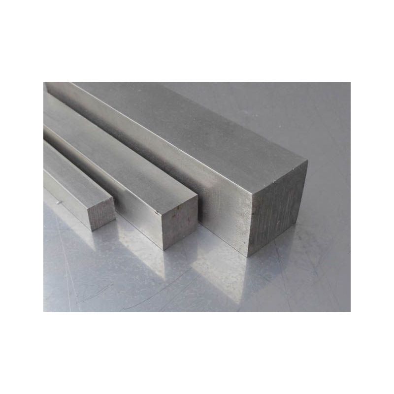 Firkantet stang 4x4mm - 50x50mm rustfritt stål 1.4301 firkantet stang V2A full firkantet AISI 304 Evek GmbH - 1
