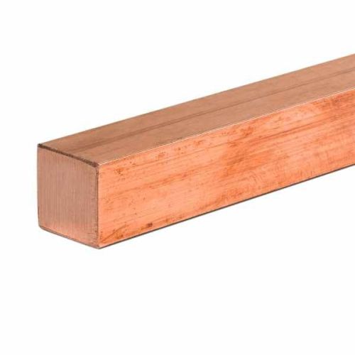 Kobber firkantet 6x6-40x40mm kobber firkantet stang 2,0065 kvadrat bar Cu-ETP Evek GmbH - 1