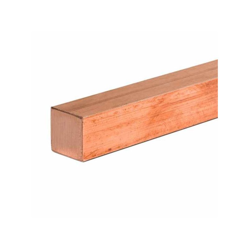Kobber firkantet 6x6-40x40mm kobber firkantet stang 2,0065 kvadrat bar Cu-ETP Evek GmbH - 1