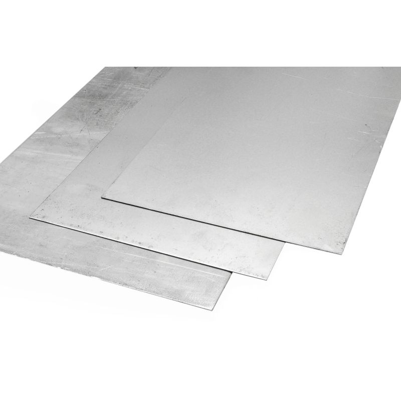 Galvanisert stålplate 4-8mm jernplater plateskjæring valgbar ønsket størrelse mulig 100x1000mm