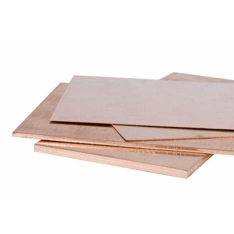 Kobberplate 10-20mm (Cu-DHP/ 2.0090) Plater arkskjæring valgbar
