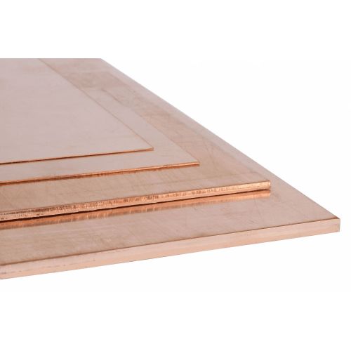 Kobberplate 10-20mm (Cu-DHP/ 2.0090) Plater arkskjæring valgbar