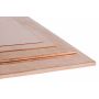Kobberplate 10-20mm (Cu-DHP/ 2.0090) Plater arkskjæring valgbar