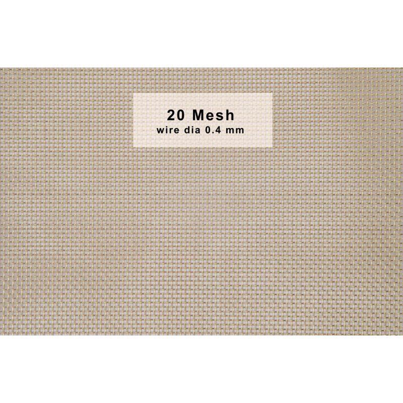 Messing gewebe 20-120 Mesh Breit 50mm-300mm CuZn36 CW507L